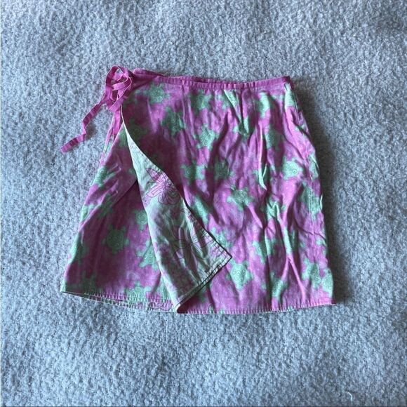 Lilly Pulitzer reversible wrap vintage skirt 6 - Picture 1 of 7